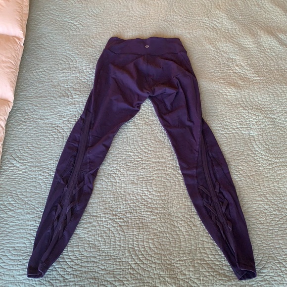 Lulu lemon blue leggings - Picture 2 of 4